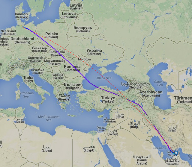 Wie Lange Ist Die Flugzeit Von Hamburg Nach Dubai Flug | MaJoBis Abenteuer